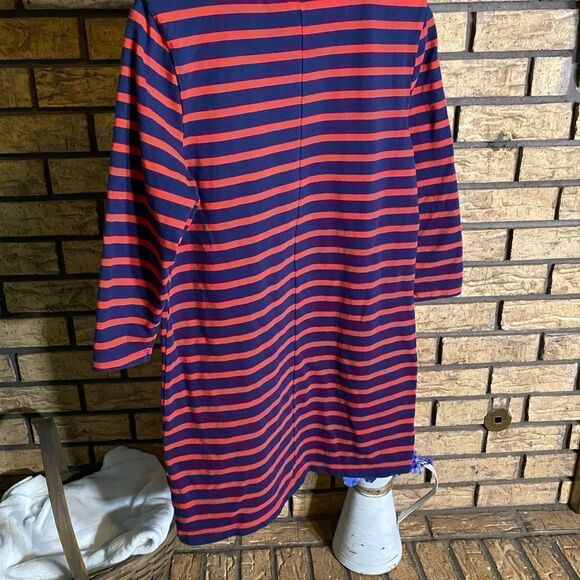 Red and blue striped tshirt dress‎ - Picture 5 of 5